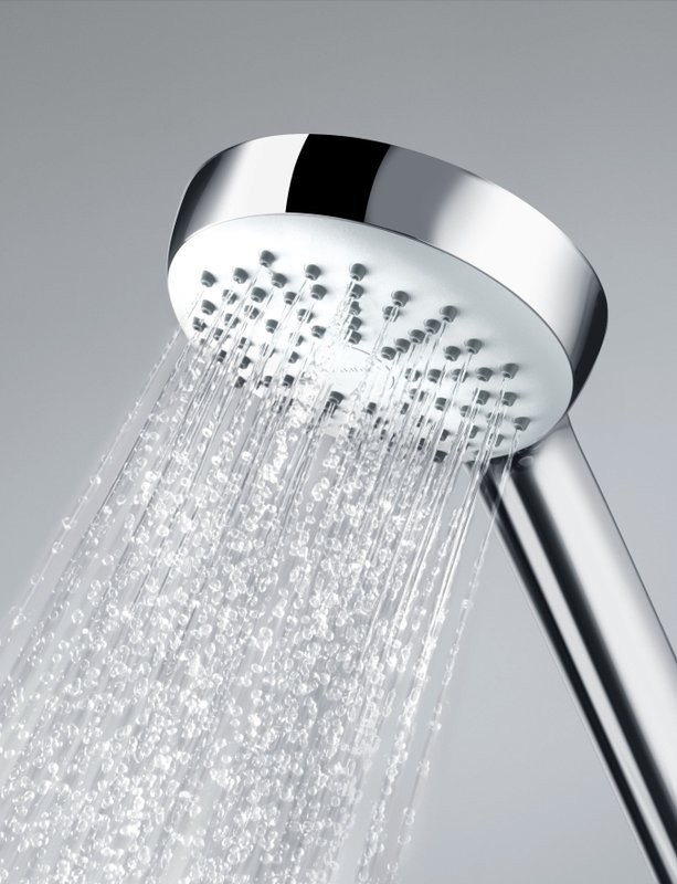 Душевой комплект Смеситель для душа Kludi Pure&Easy 378410565 + Стойка Logo dual shower system 6809305-00