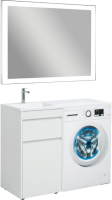 Мебель для ванной Aquanet Токио 58 1 ящик, с бельевой корзиной L