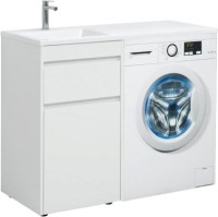 Мебель для ванной Aquanet Токио 58 1 ящик, с бельевой корзиной L