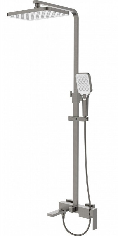 Душевая стойка Esbano ESDSBASC-DSGM оружейная сталь