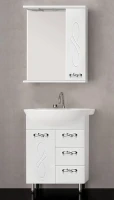 Тумба с раковиной Style Line Венеция 65 белая