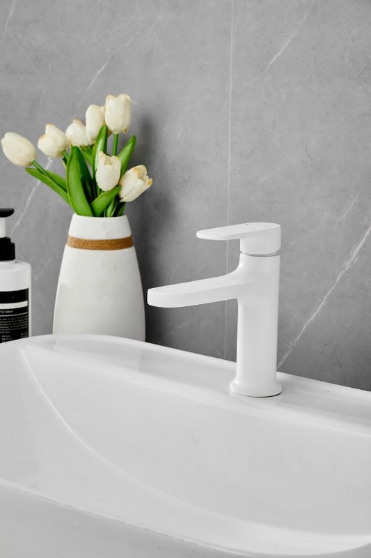 Смеситель для раковины BELZ B713 B10713-8 белый