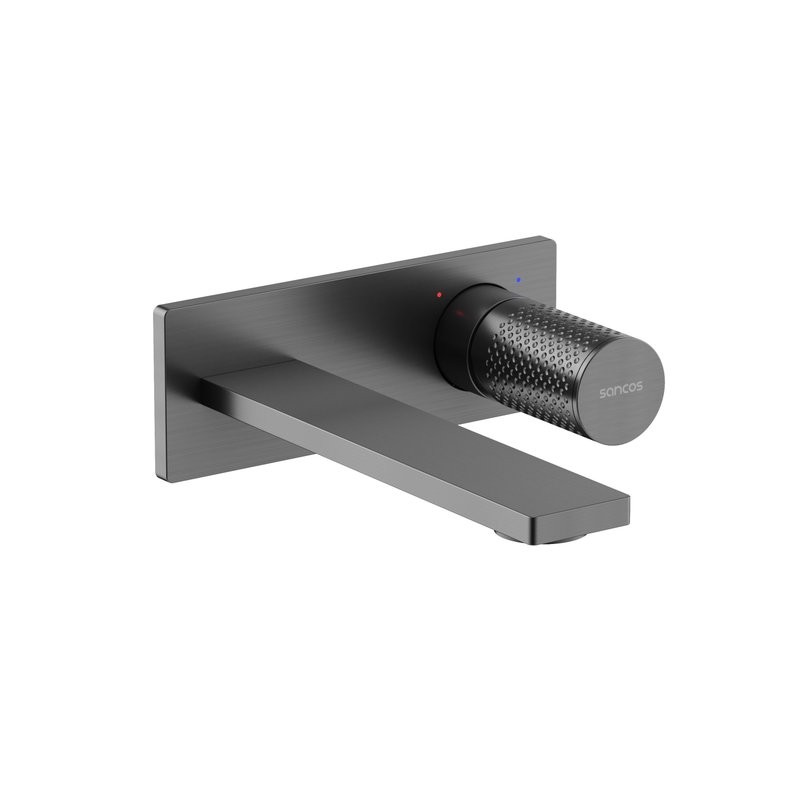 Смеситель для раковины Sancos Nexus, вороненая сталь, SC9013GG