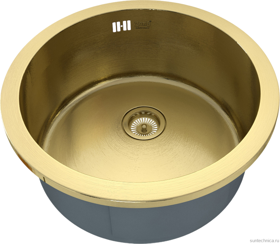 Мойка кухонная Zorg Inox PVD SZR-500-BRONZE