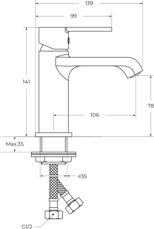 Комплект для ванной BelBagno Aurora ESDM/LVM хром
