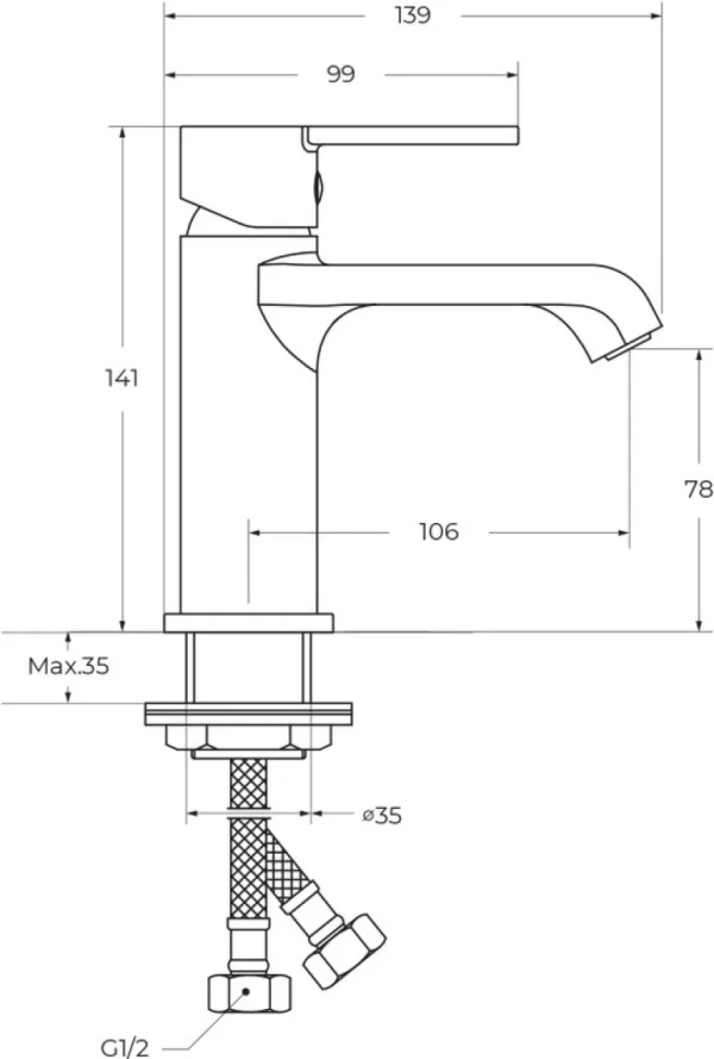 Комплект для ванной BelBagno Aurora ESDM/LVM хром