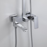 Душевая стойка Frap H76 F2476 хром