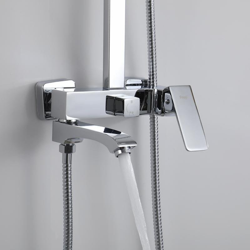 Душевая стойка Frap H76 F2476 хром