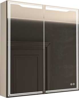 Зеркало-шкаф Art&Max Merano 90х80 R, с подсветкой, с подогревом