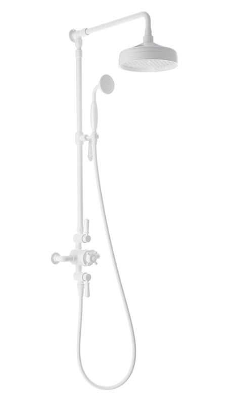 Душевая стойка Wonzon & Woghand WW-B3041-MW матовая белая