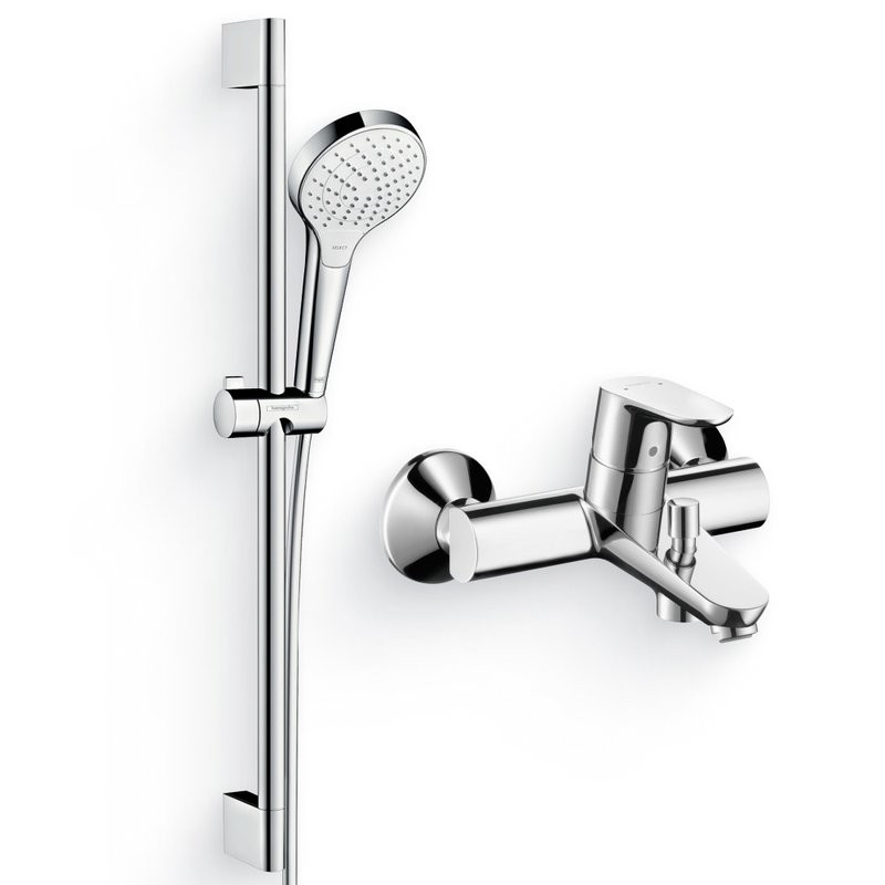 Душевой комплект Смеситель Hansgrohe Focus E2 31940000 + Гарнитур Croma Select S Vario 26562400