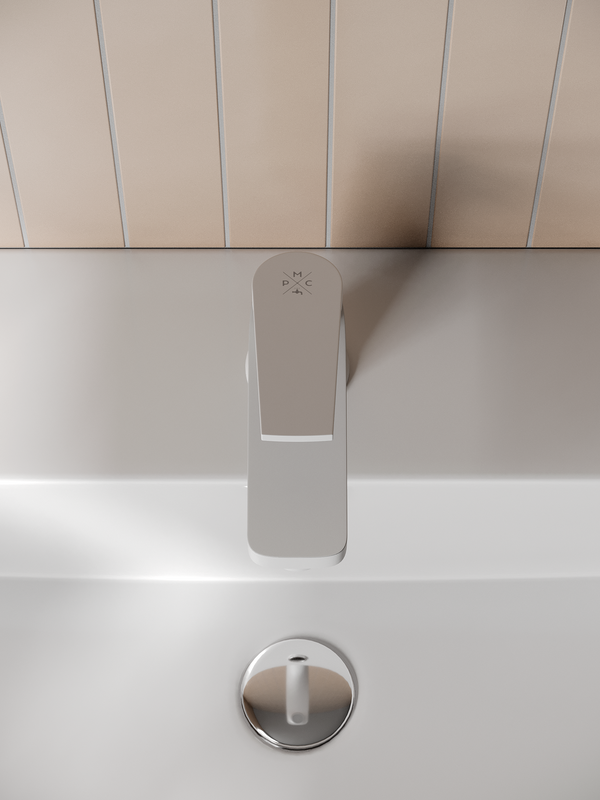 Смеситель для раковины РМС PL7 PL7-001F белый