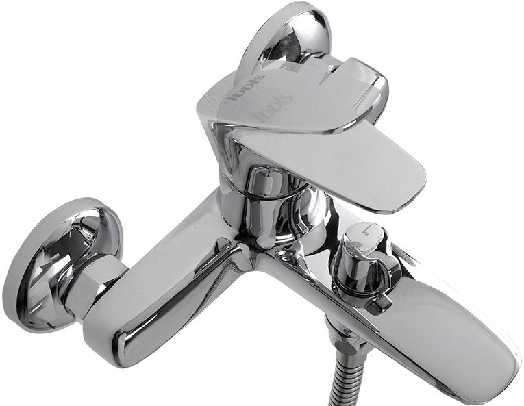 Душевой комплект Смеситель IDDIS Zodiac ZODSB02I02WA + Стойка SpaHome SPA3F0Ci76