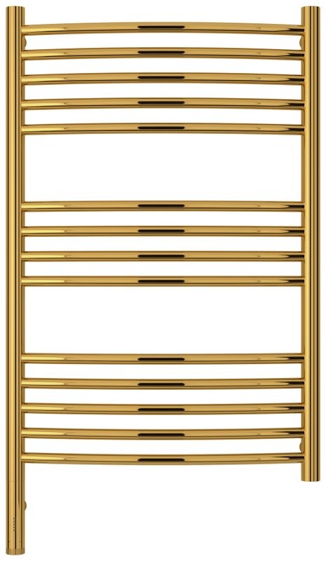 Полотенцесушитель электрический Сунержа Богема 3.1 03-6002-8050 90x55 см, подключение слева, золото, лесенка