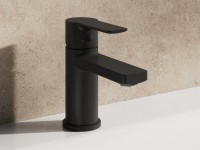 Смеситель для раковины Ravak Solar SL 012.20BL матовый черный Смеситель для раковины Ravak Solar SL 012.20BL матовый черный