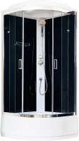 Душевая кабина Royal Bath CK RB90CK5-BT-CH с сиденьем