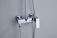 Душевая стойка Haiba HB24575 хром