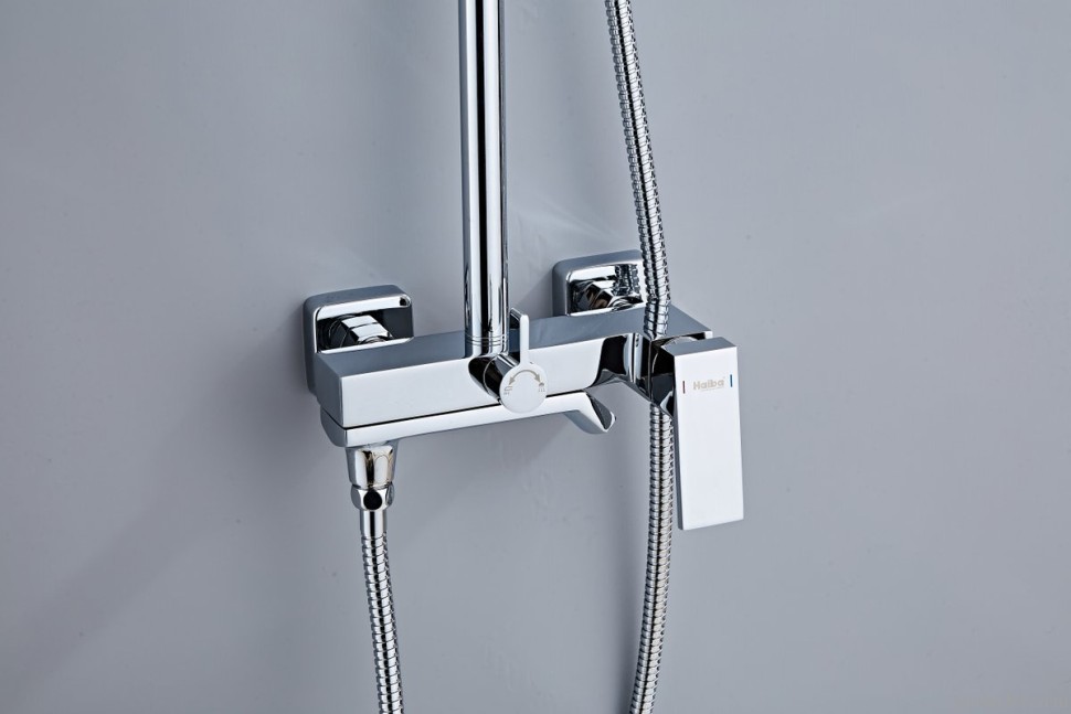 Душевая стойка Haiba HB24575 хром