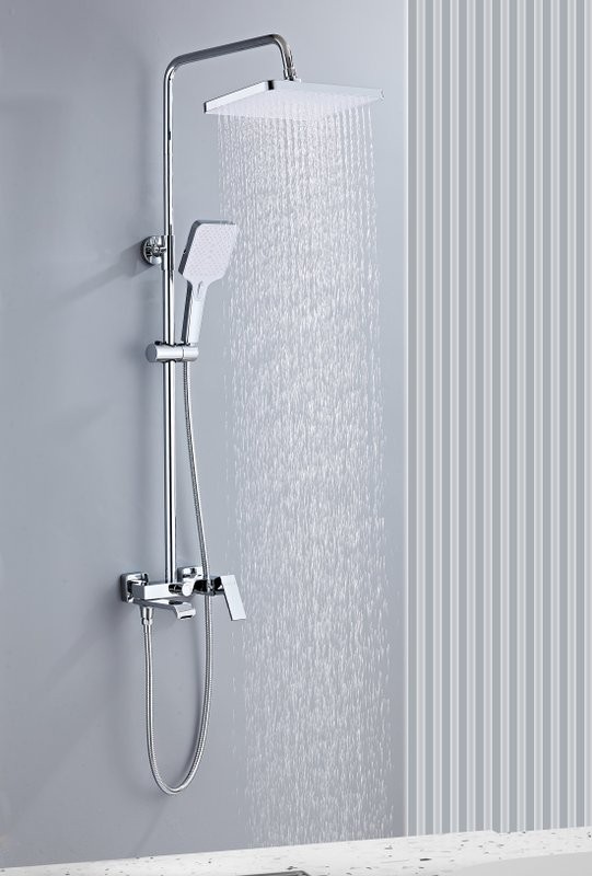 Душевая стойка Haiba HB24575 хром