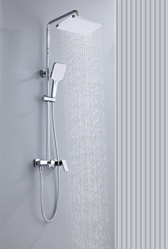 Душевая стойка Haiba HB24575 хром