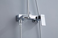 Душевая стойка Haiba HB24575 хром