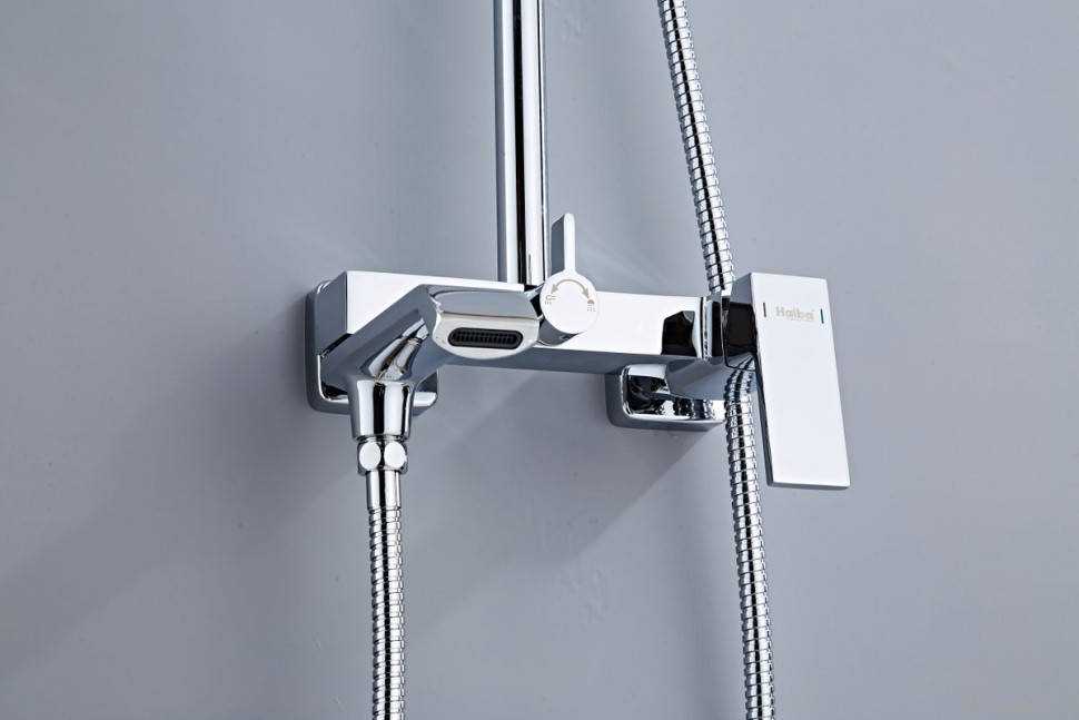 Душевая стойка Haiba HB24575 хром