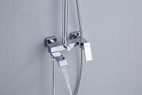 Душевая стойка Haiba HB24575 хром