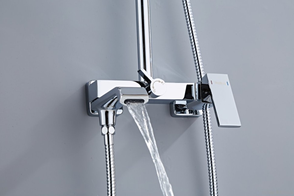 Душевая стойка Haiba HB24575 хром