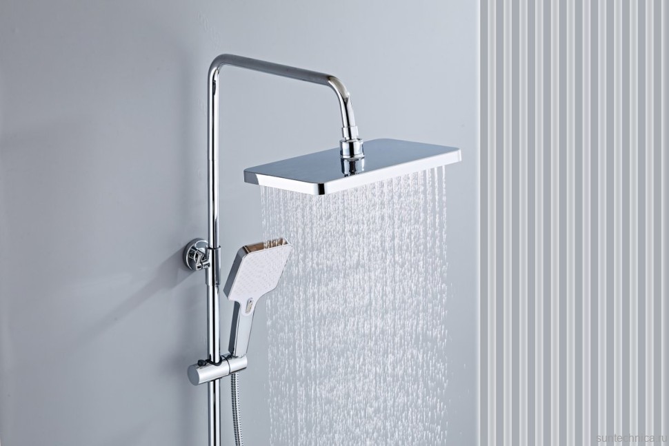 Душевая стойка Haiba HB24575 хром