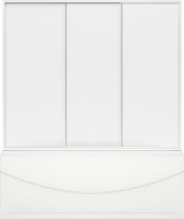 Акриловая ванна Bas Ахин 170x80 см, пристенная, белая + ремкомплект Good Door