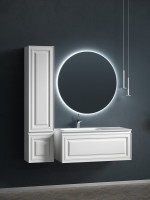 Тумба с раковиной Sancos Very 100 L bianco