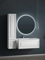 Тумба с раковиной Sancos Very 100 L bianco