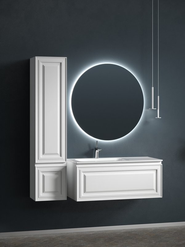 Тумба с раковиной Sancos Very 100 L bianco
