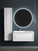 Тумба с раковиной Sancos Very 100 L bianco