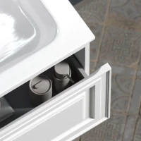 Тумба с раковиной Sancos Very 100 L bianco