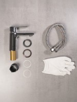 Смеситель для раковины STWORKI Дублин S41010CR хром Смеситель для раковины STWORKI Дублин S41010CR хром