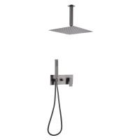 Душевой комплект Abber Daheim AF8221NG С ВНУТРЕННЕЙ ЧАСТЬЮ, никель