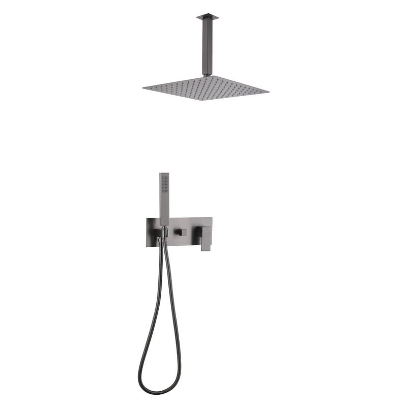 Душевой комплект Abber Daheim AF8221NG С ВНУТРЕННЕЙ ЧАСТЬЮ, никель