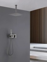 Душевой комплект Abber Daheim AF8221NG С ВНУТРЕННЕЙ ЧАСТЬЮ, никель