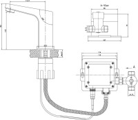 Смеситель для раковины Lemark Project LM4650CE