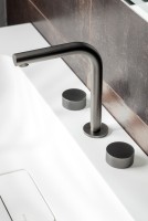 Смеситель для раковины Boheme Stick linea 152-GM.2 gun metal Смеситель для раковины Boheme Stick linea 152-GM.2 gun metal