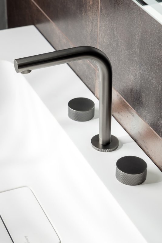 Смеситель для раковины Boheme Stick linea 152-GM.2 gun metal