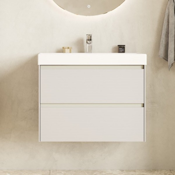 Тумба с раковиной Roca Ona Ivory 80 слоновая кость