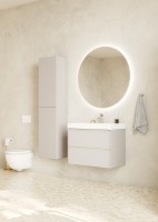 Тумба с раковиной Roca Ona Ivory 80 слоновая кость Тумба с раковиной Roca Ona Ivory 80 слоновая кость