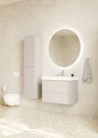 Тумба с раковиной Roca Ona Ivory 80 слоновая кость Тумба с раковиной Roca Ona Ivory 80 слоновая кость