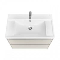 Тумба с раковиной Roca Ona Ivory 80 слоновая кость Тумба с раковиной Roca Ona Ivory 80 слоновая кость