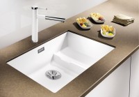 Мойка кухонная Blanco Subline 700-U Level белая