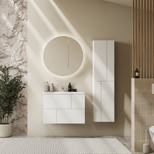 Мебель для ванной комнаты Roca Luna 80 матовая белая