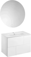 Мебель для ванной комнаты Roca Luna 80 матовая белая Мебель для ванной комнаты Roca Luna 80 матовая белая