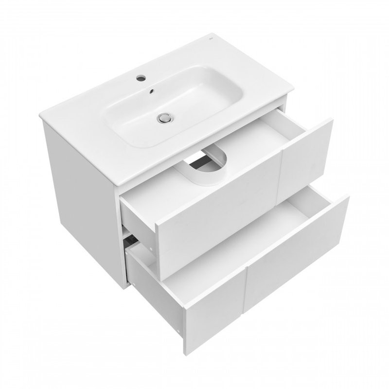 Мебель для ванной комнаты Roca Luna 80 матовая белая